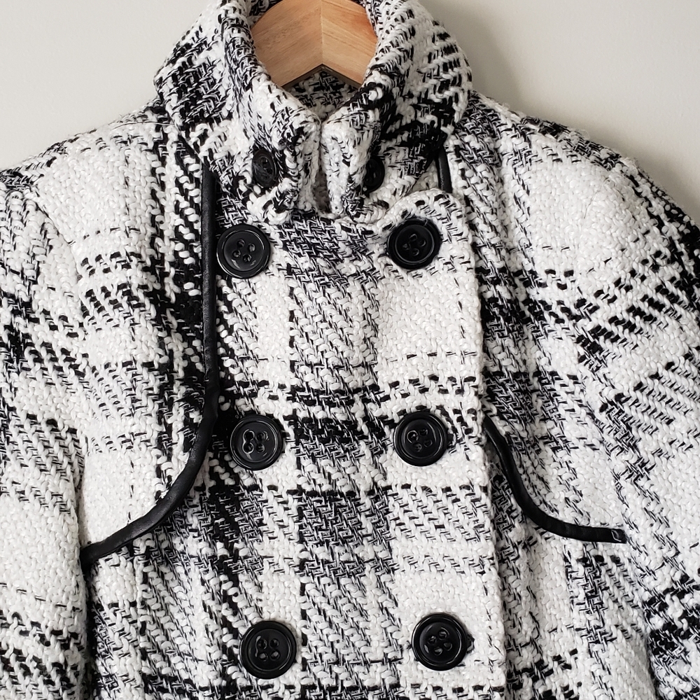Bcx Double Breasted Button Down Pea Coat - image 3